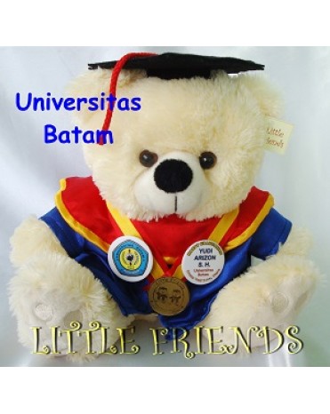 Boneka Wisuda Universitas Batam - Hukum (30 cm)